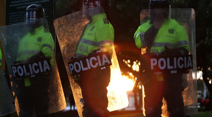 Protestas en Villa Luz, 10 de septiembre de 2020