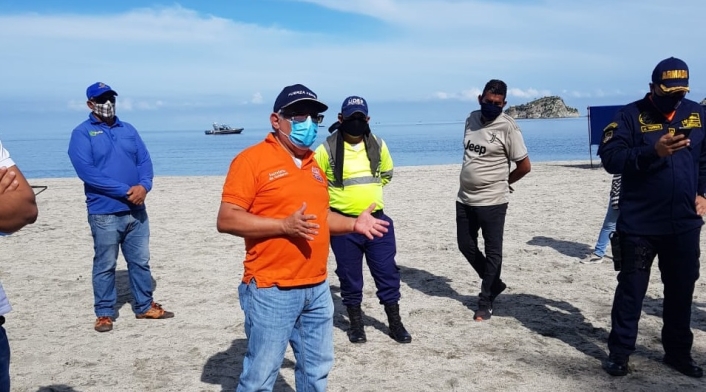 El distrito realizó un simulacro y entregó ubicación a los carperos para la reapertura