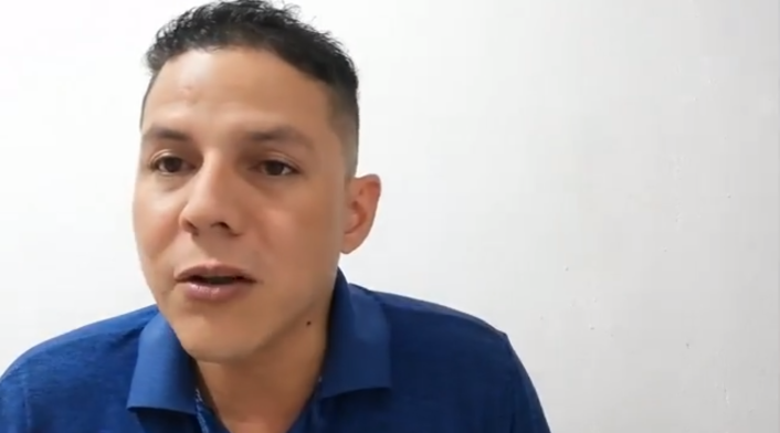 Captura de video Nicolás Jurado Monsalve