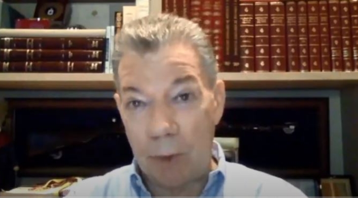 Juan Manuel Santos presentación del libro
