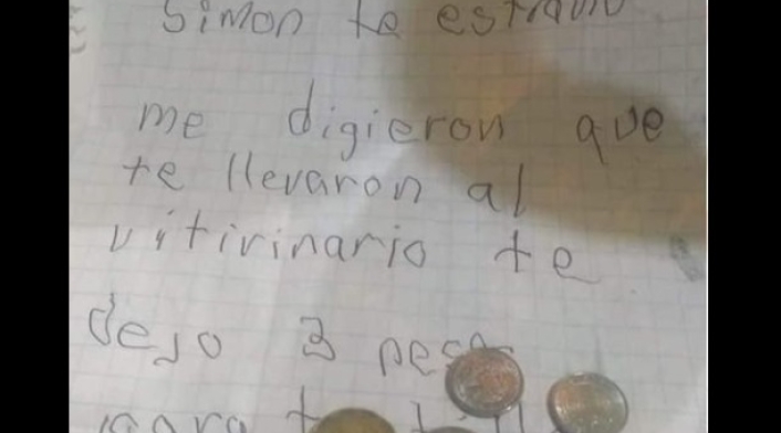 Carta a simón