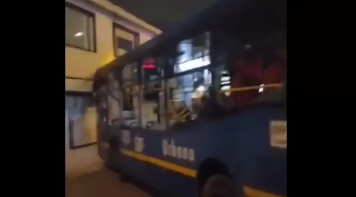 Captura de video SITP secuestrado