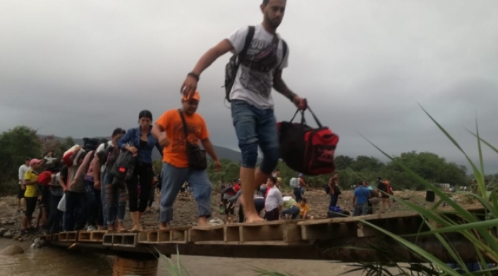 Trochas en la zona de Frontera entre Colombia y Venezuela
