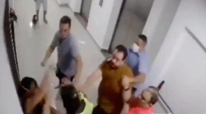 Agresión a médica en Barranquilla Agresión a médica en Barranquilla