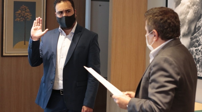 Posesión de Andrés Felipe Uribe Mesa.
