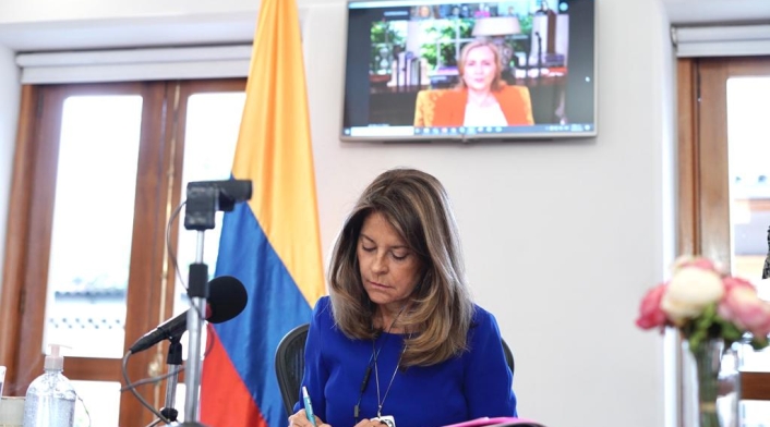 Vicepresidenta Marta Lucía Ramírez