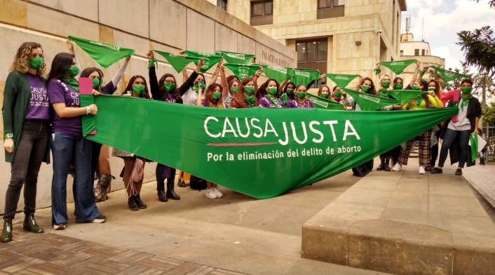 Organizaciones de mujeres ante la Corte Constitucional en favor del aborto