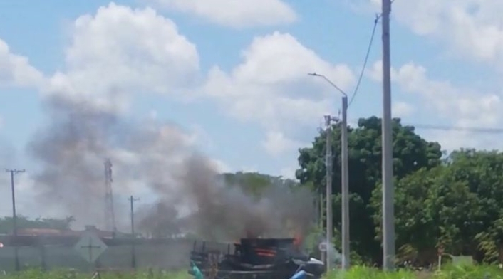 Explosión vehículo en Arauquita