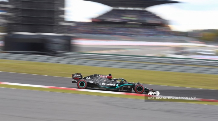 El británico Lewis Hamilton, piloto de Mercedes El británico Lewis Hamilton, piloto de Mercedes