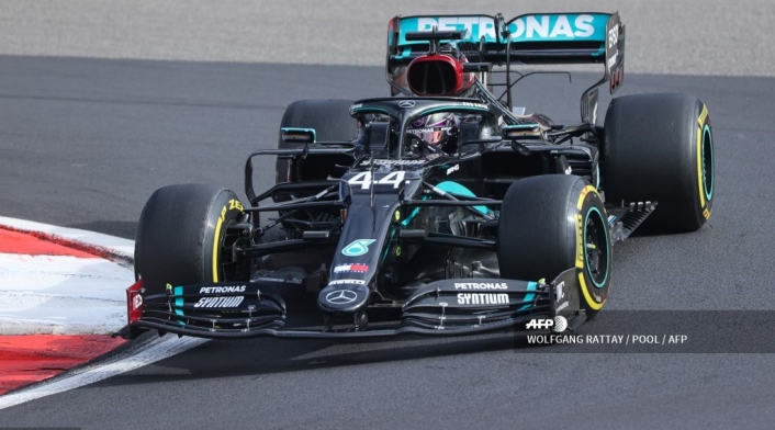 El británico Lewis Hamilton, piloto de Mercedes El británico Lewis Hamilton, piloto de Mercedes