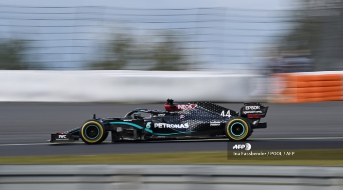 El británico Lewis Hamilton, piloto de Mercedes El británico Lewis Hamilton, piloto de Mercedes