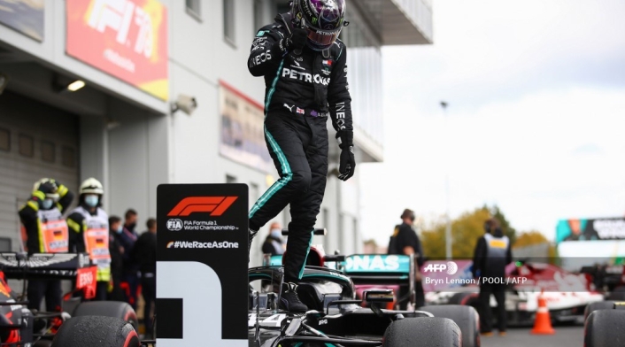 El británico Lewis Hamilton, piloto de Mercedes El británico Lewis Hamilton, piloto de Mercedes