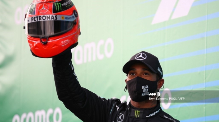El británico Lewis Hamilton, piloto de Mercedes El británico Lewis Hamilton, piloto de Mercedes