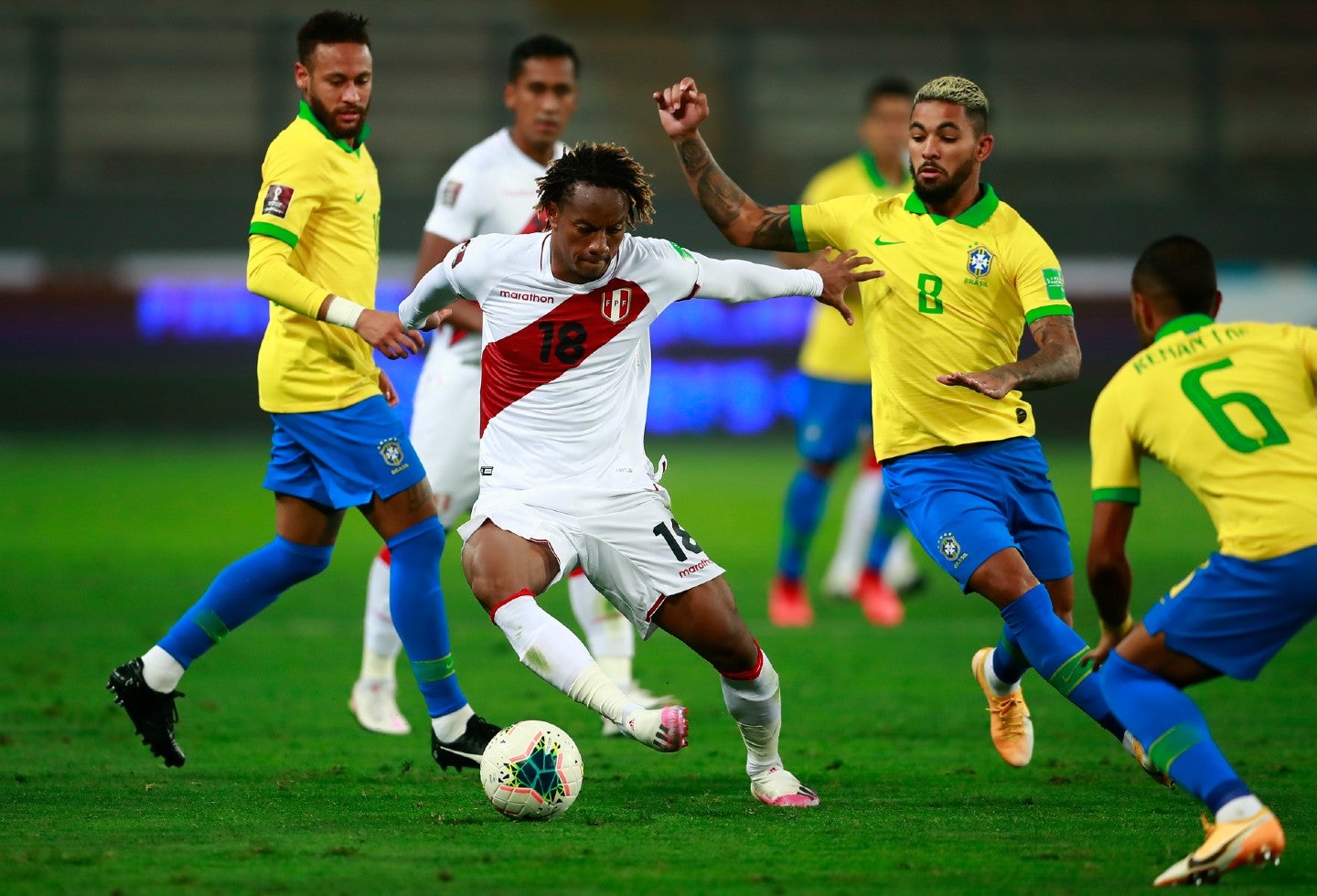 Selección de Brasil - Selección de Perú Selección de Brasil - Selección de Perú