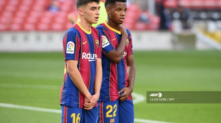 Pedri, Ansu Fati, FC Barcelona