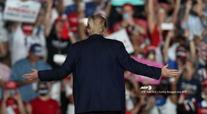 Donald Trump en campaña Donald Trump en campaña