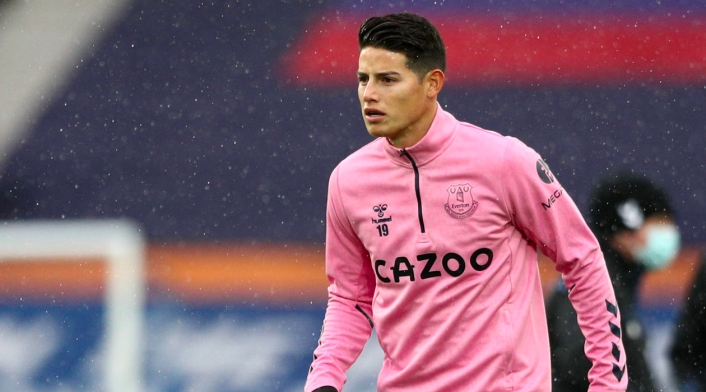 James Rodríguez, Everton