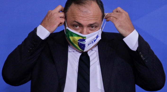 Eduardo Pazuello, ministro de Salud de Brasil Eduardo Pazuello, ministro de Salud de Brasil