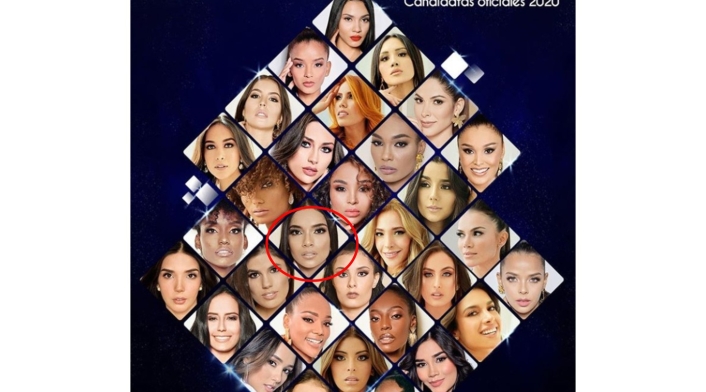 Imagen con candidata expulsada de Miss Universe Colombia