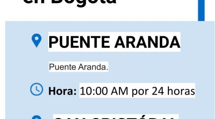 Cortes de agua para el jueves 29 de octubre en Bogotá