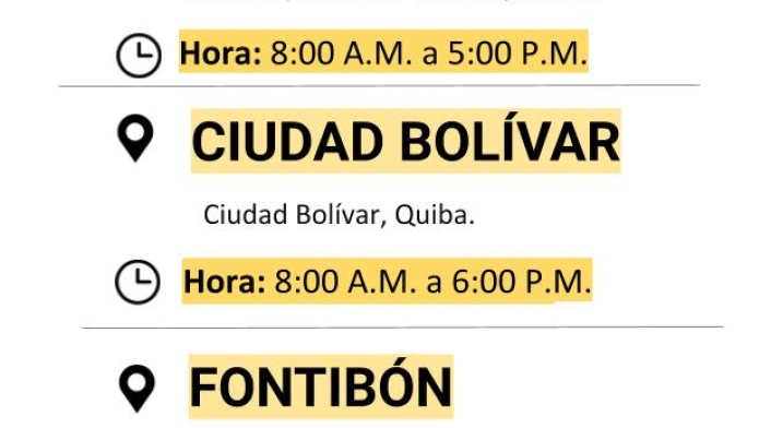 Cortes de luz para el miércoles 14 de octubre