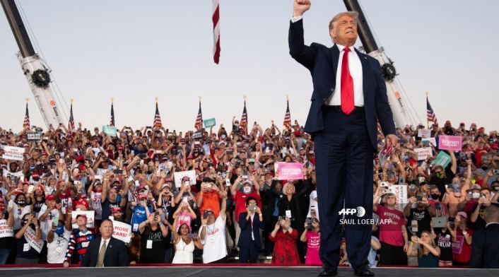 Donald Trump en campaña