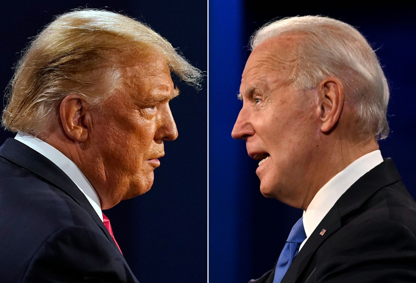 Donald Trump y Joe Biden