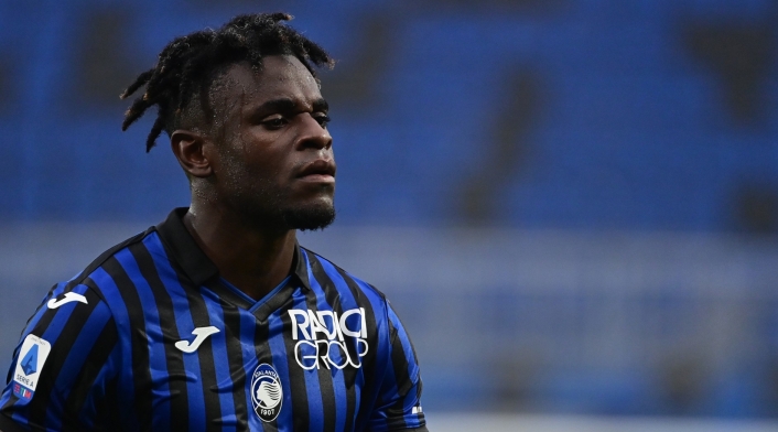 Duvan Zapata en Atalanta Duvan Zapata en Atalanta