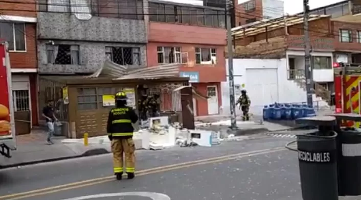 Explosión en Engativá