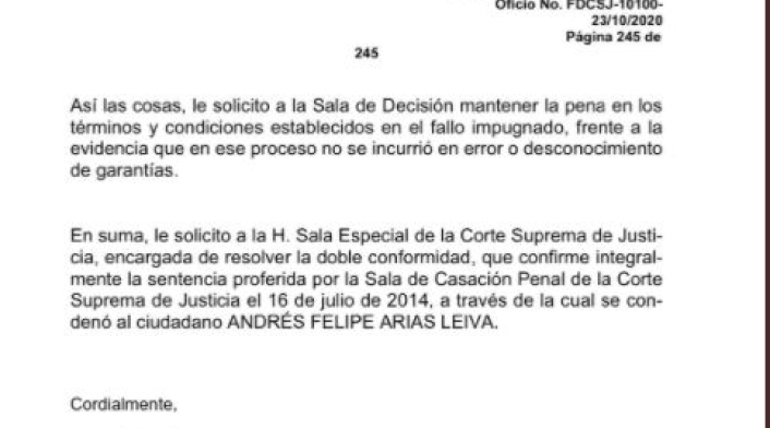 ANDRÉS FELIPE ARIAS ANDRÉS FELIPE ARIAS