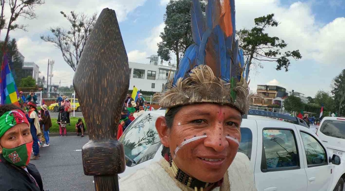Minga indígena y su recorrido por Bogotá