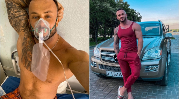 Influencer ucraniano que negaba el covid murió del virus.