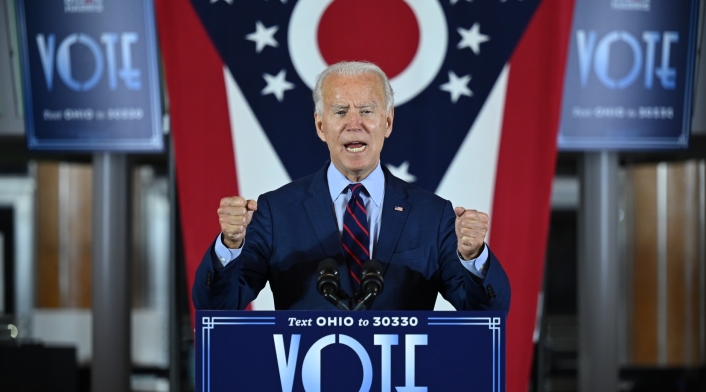 Joe Biden, candidato demócrata