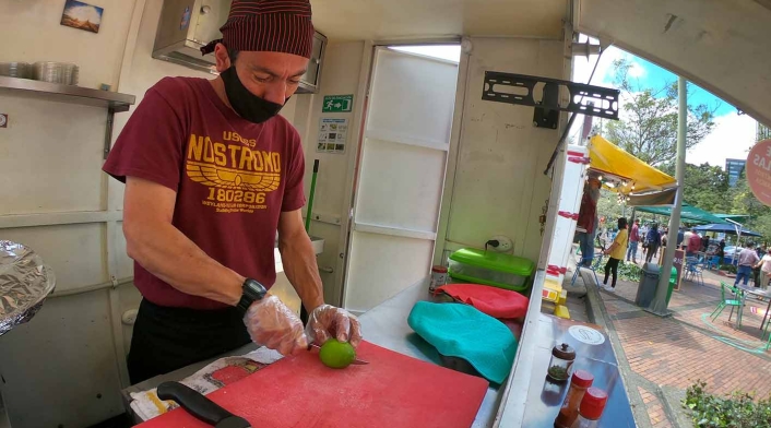 Los Food Trucks prenden motores para reiniciar labores en Bogotá