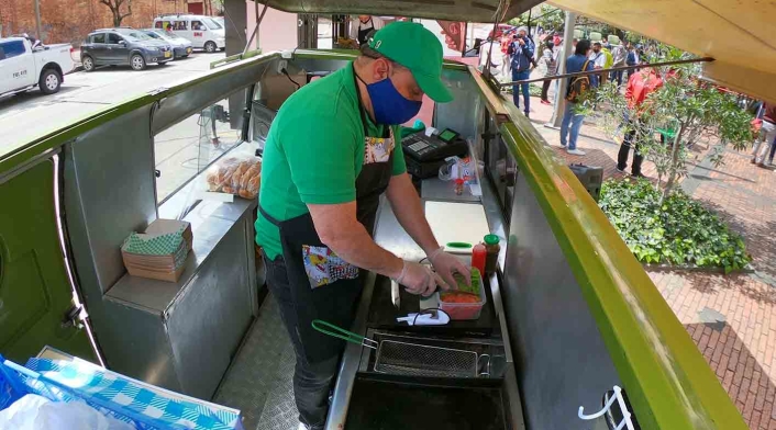 Los Food Trucks prenden motores para reiniciar labores en Bogotá