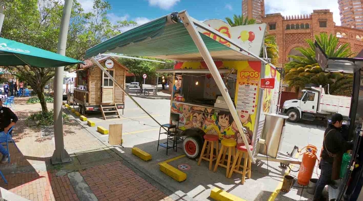 Los Food Trucks prenden motores para reiniciar labores en Bogotá