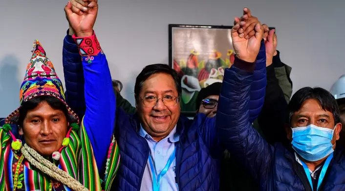 Luis Arce ganó las elecciones en Bolivia