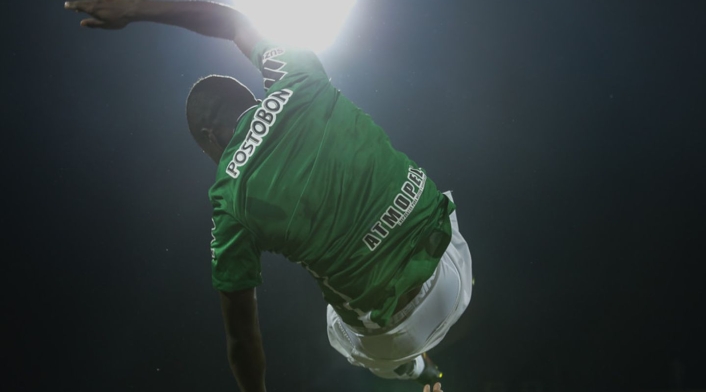 Marlos Moreno con Atlético Nacional.