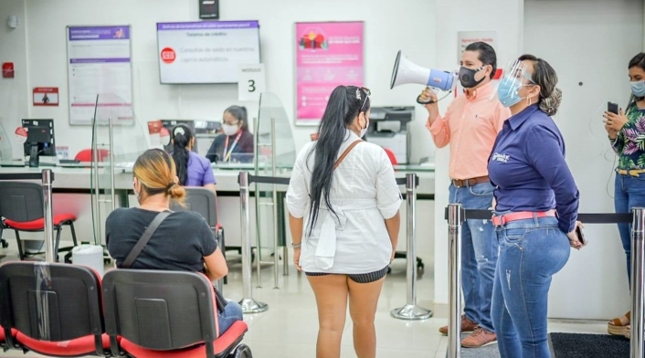 Medida para bancos en Ibagué