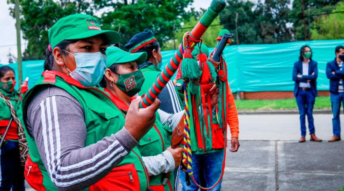 Minga indígena llega a Bogotá Minga indígena llega a Bogotá