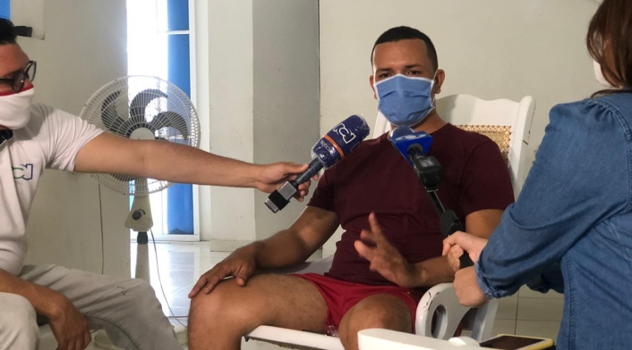 Uniformado atacado con granada en Barranquilla