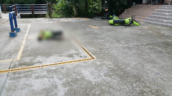 Policías asesinados en Medio San Juan, Chocó