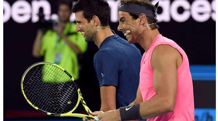 Rafael Nadal y Novak Djokovic Rafael Nadal y Novak Djokovic