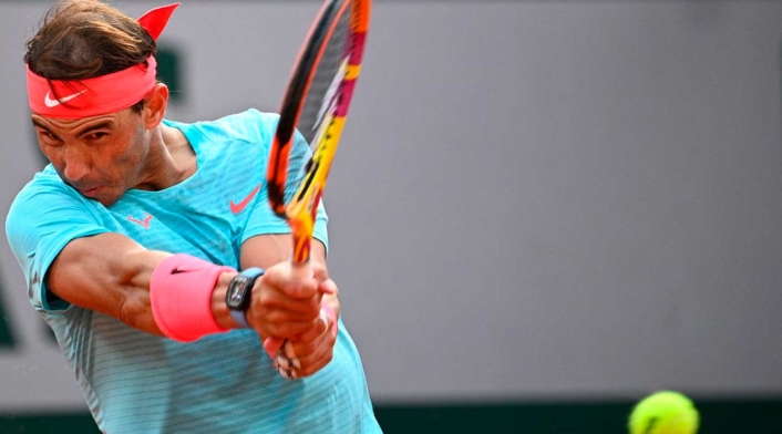 Rafael Nadal en el Roland Garros Rafael Nadal en el Roland Garros