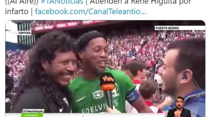 René Higuita, telenatioquia