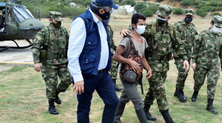 Líder social rescatado en Norte de Santander