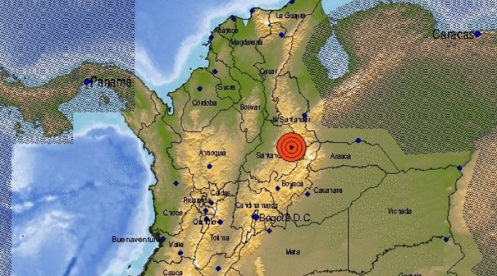 Temblor en Santander Temblor en Santander