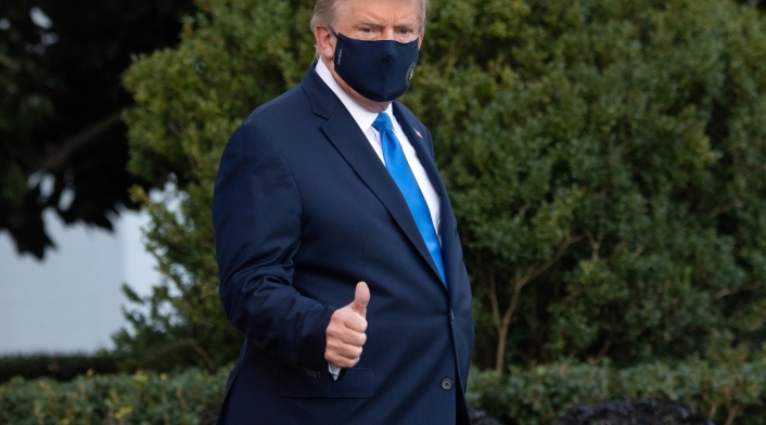 Donald Trump contagiado de coronavirus Donald Trump contagiado de coronavirus