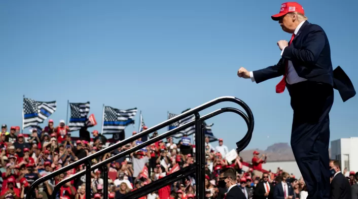 Donald Trump, en su segunda campaña presidencial