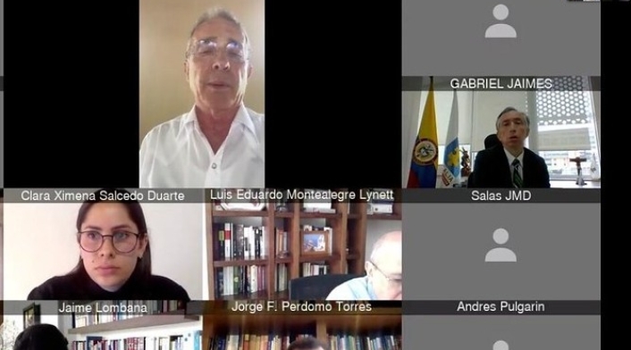 Audiencia a Álvaro Uribe ante juez de garantías